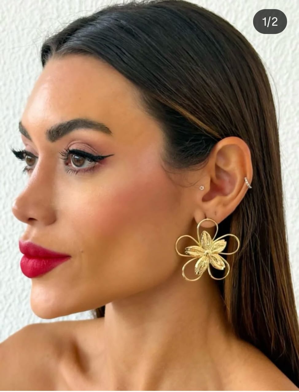 Brinco Flor de Ouro — foto 1